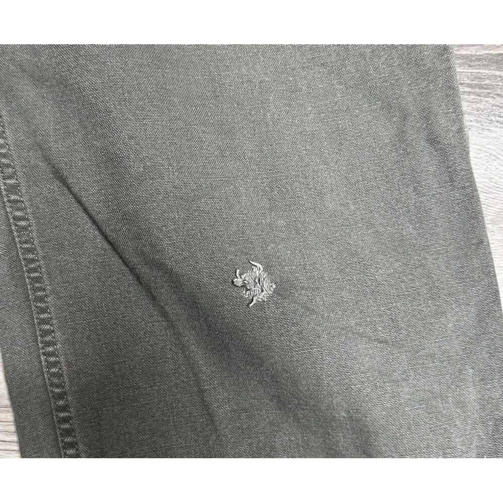 Carhartt B11 MOS Green Canvas Carpenter Pants Loose Fit Faded 42x32